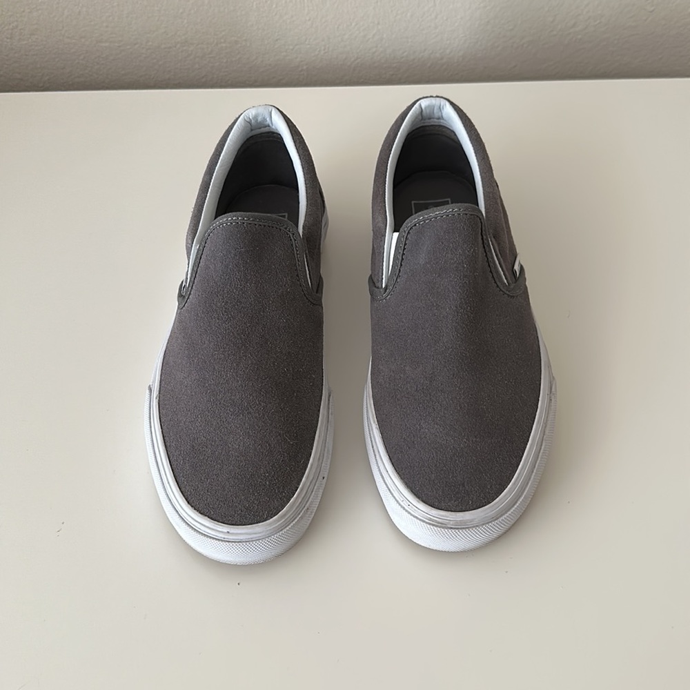 Vans Classic Slip-On, size 8.5 grey shoe